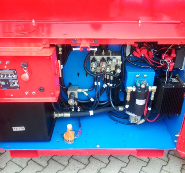 reparación de averia en grupo electrógeno